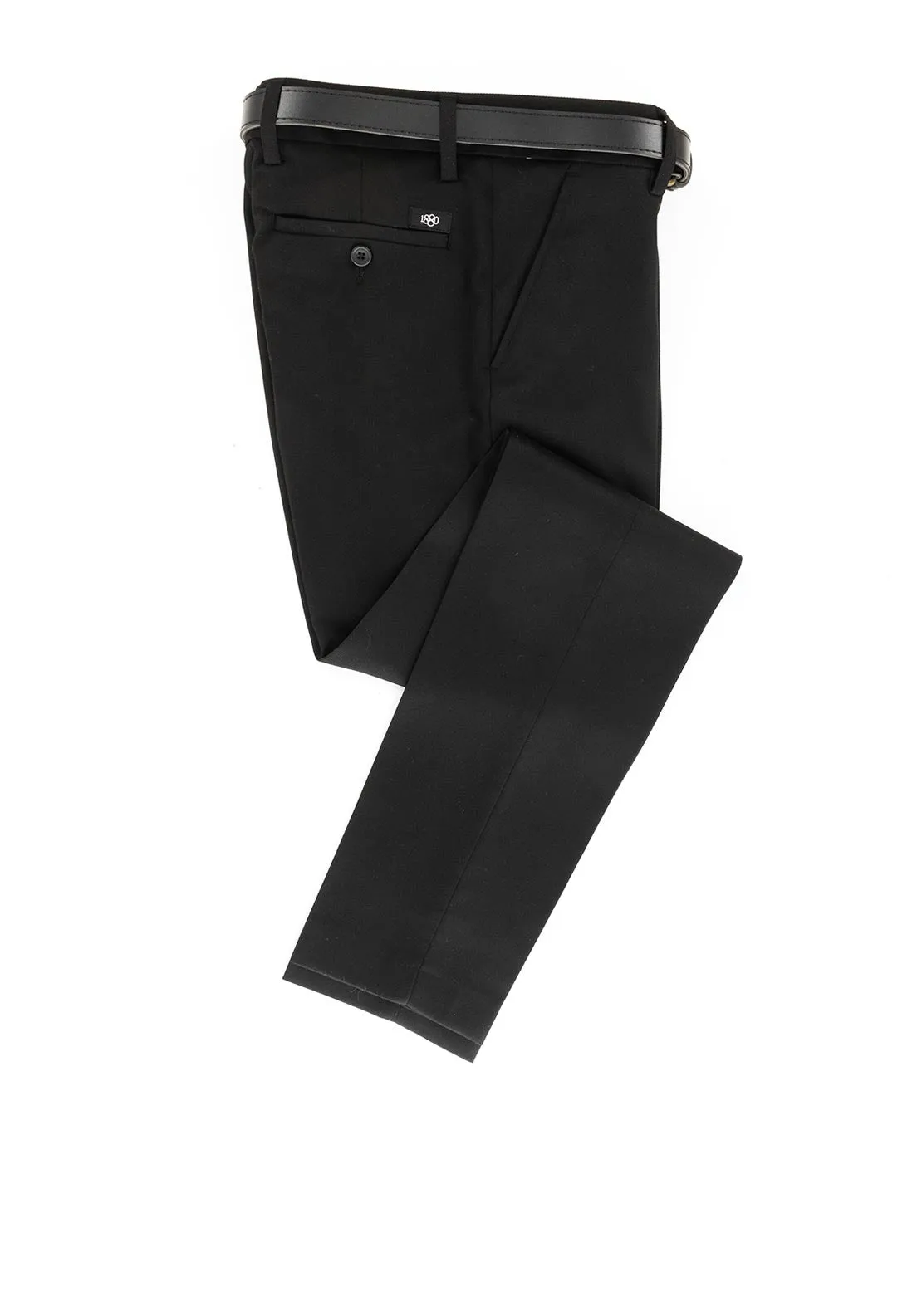 1880 Club Boys Super Skinny School Trousers, Black