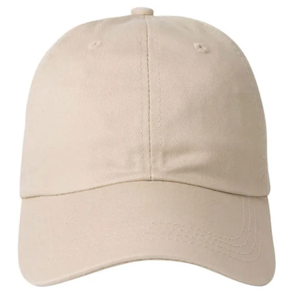 AHEAD Khaki Chino Solid Velcro Cap