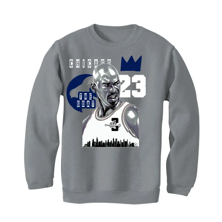 Air Jordan 6 "Georgetown" Grey T-Shirt (The Goat)