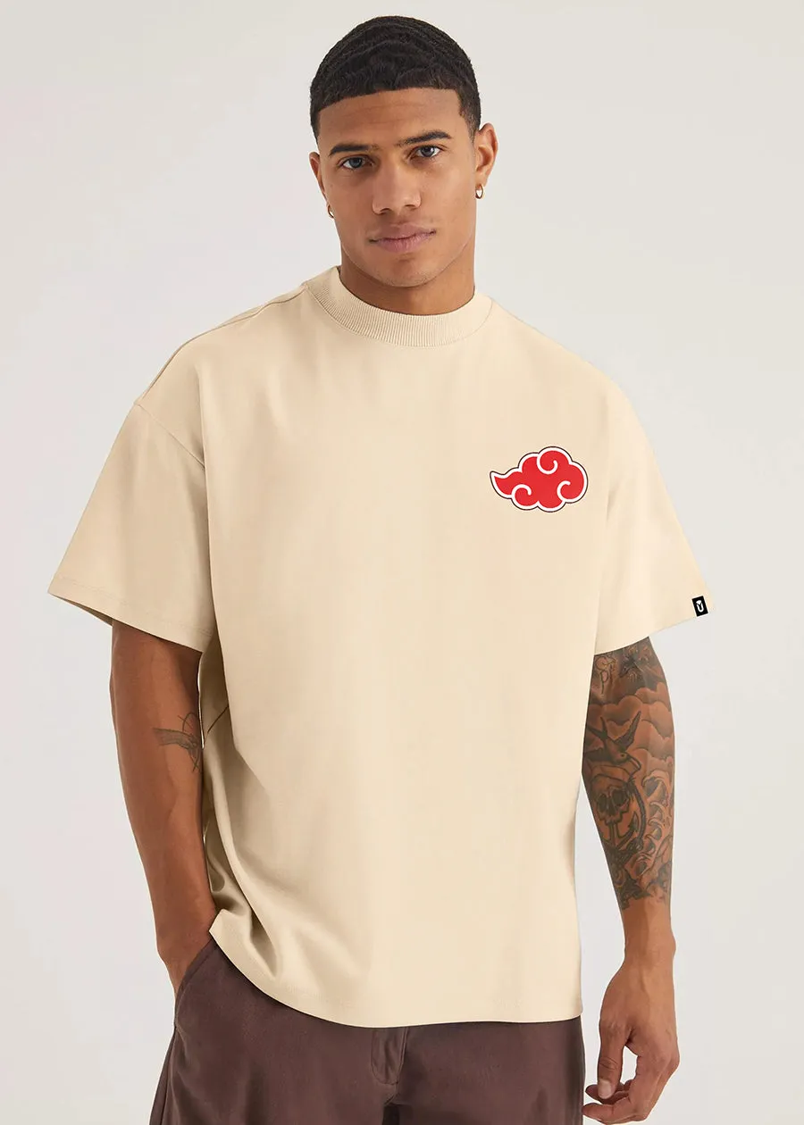 Akatsuki Clan Men Oversized Printed T-Shirt