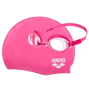 Arena Pool Junior Set | Fuchsia Clear - Fuchsia White