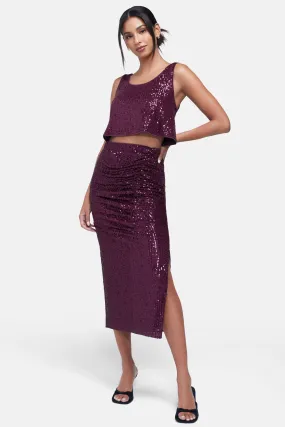 Armidale Skirt | Dark Purple