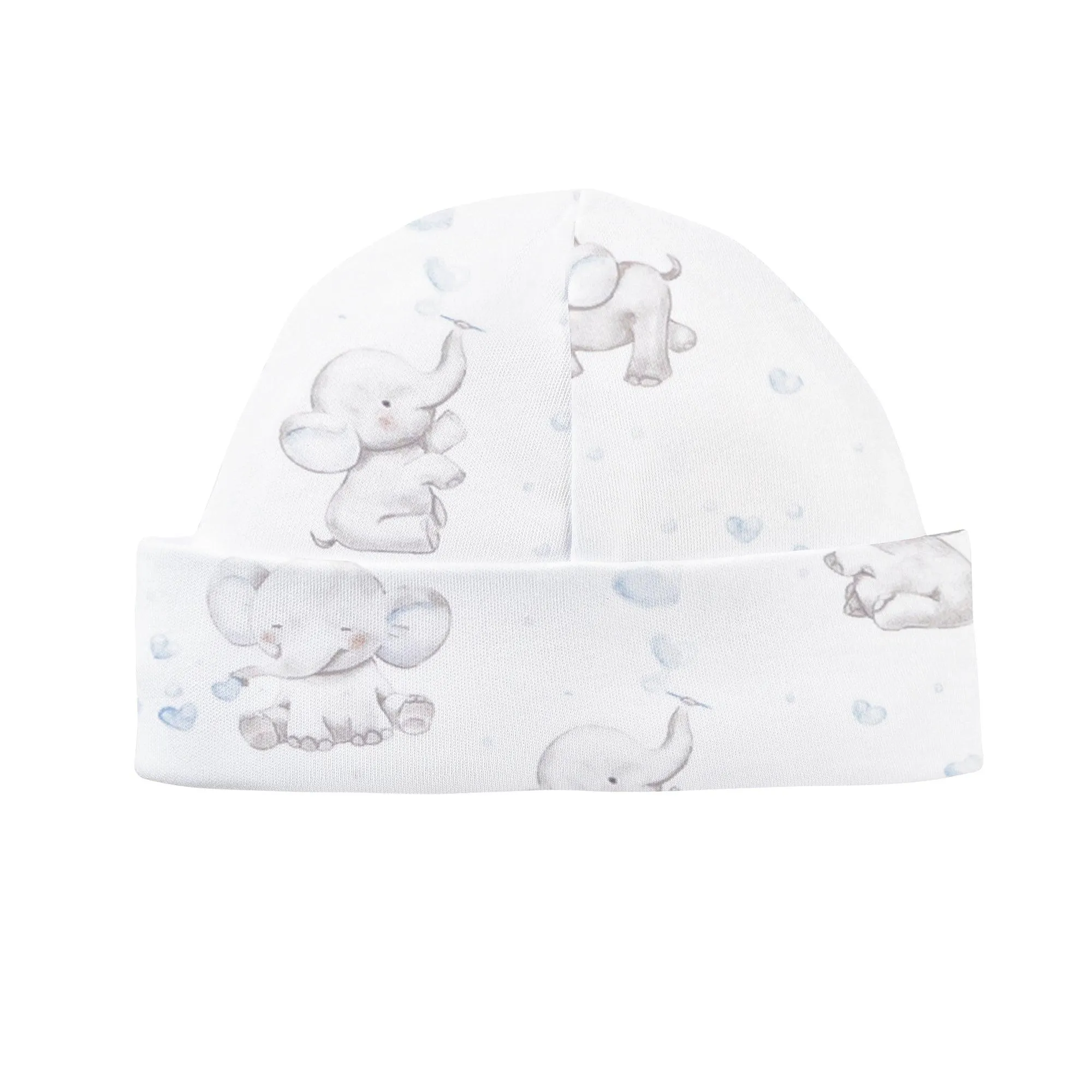 Baby Club Chic Bubbly Elephant Blue Hat all