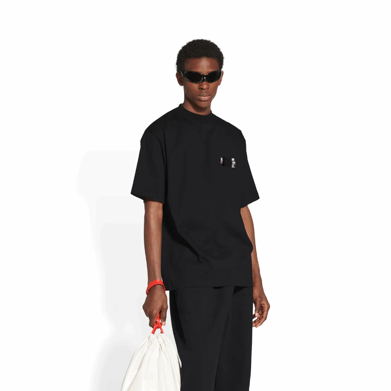 Balenciaga Gaffer Large Fit Men's T-Shirt