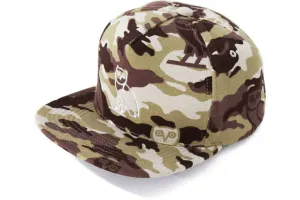 BAPE X OVO WOODLAND CAMO SNAPBACK CAP BEIGE