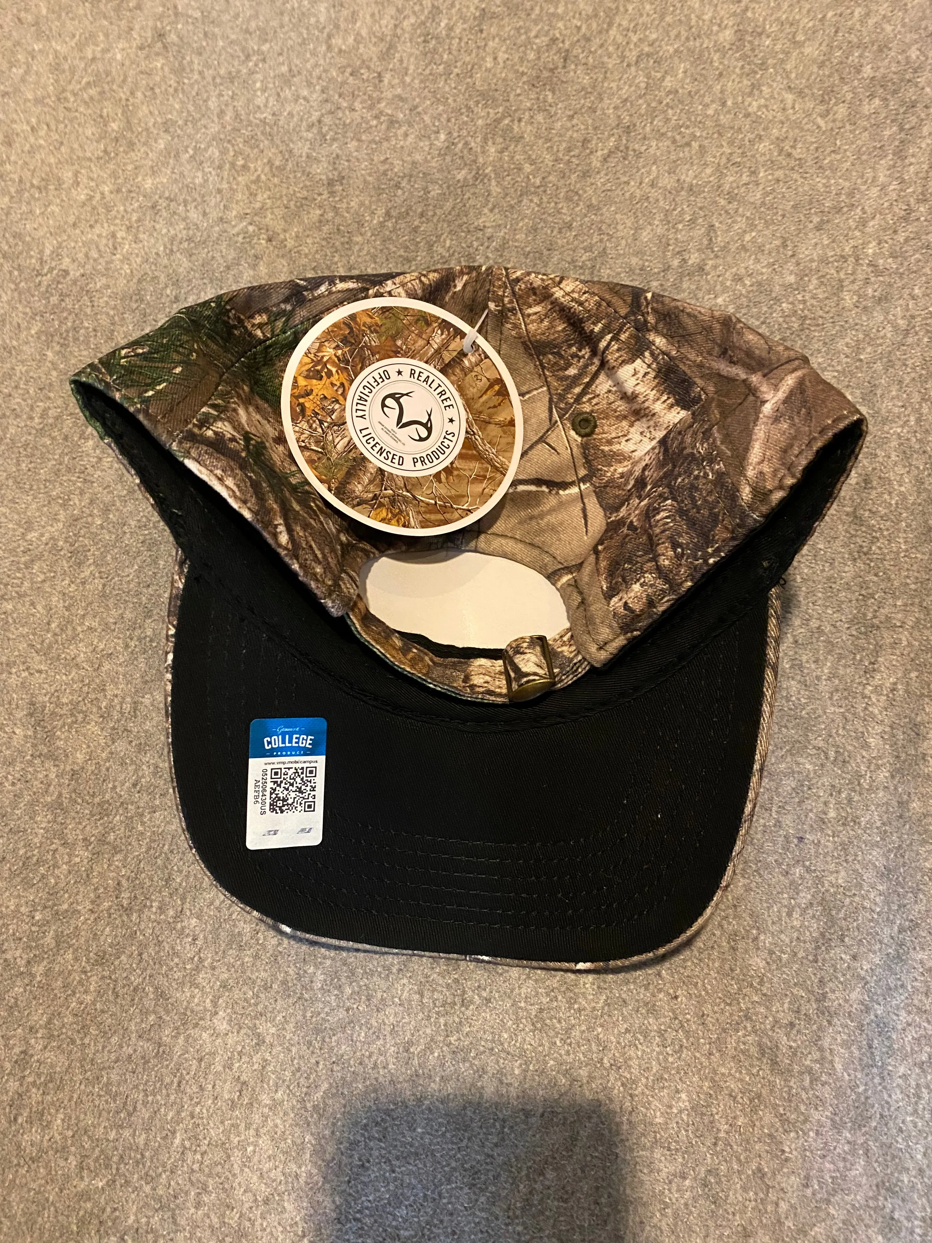 Camo Oregon Ducks Adjustable Logo Hat