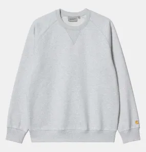 Carhartt WIP Chase Sweatshirt in Ash Heather