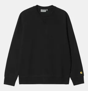 Carhartt WIP Chase Sweatshirt in Black