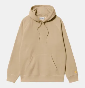 Carhartt WIP Hooded Chase Sweatshirt in Sable