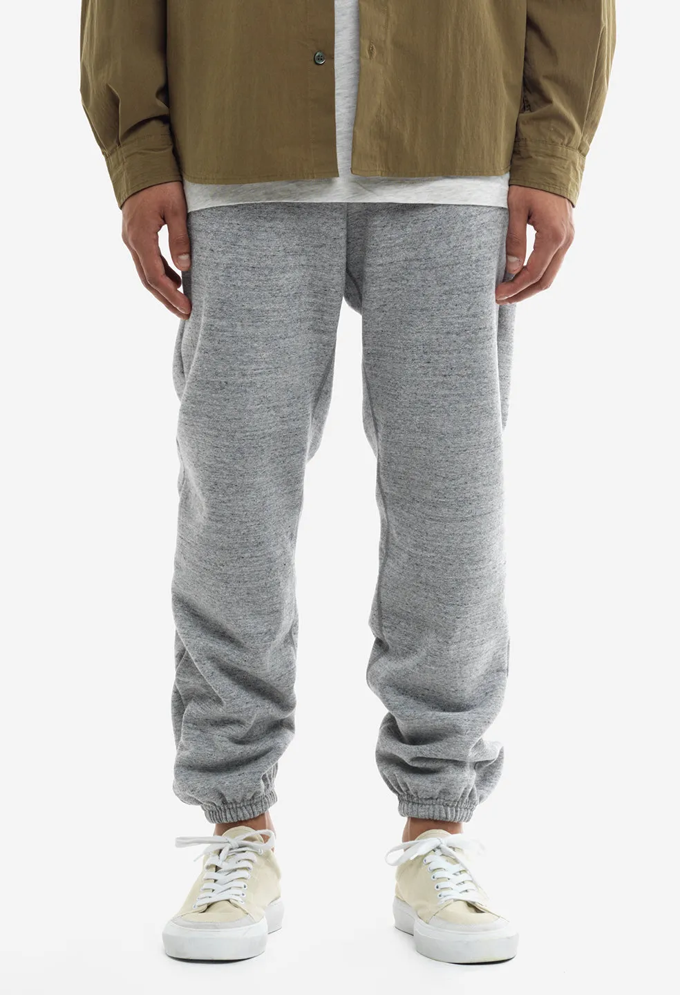 Cashmere Fleece Interval Sweats / Heather Grey