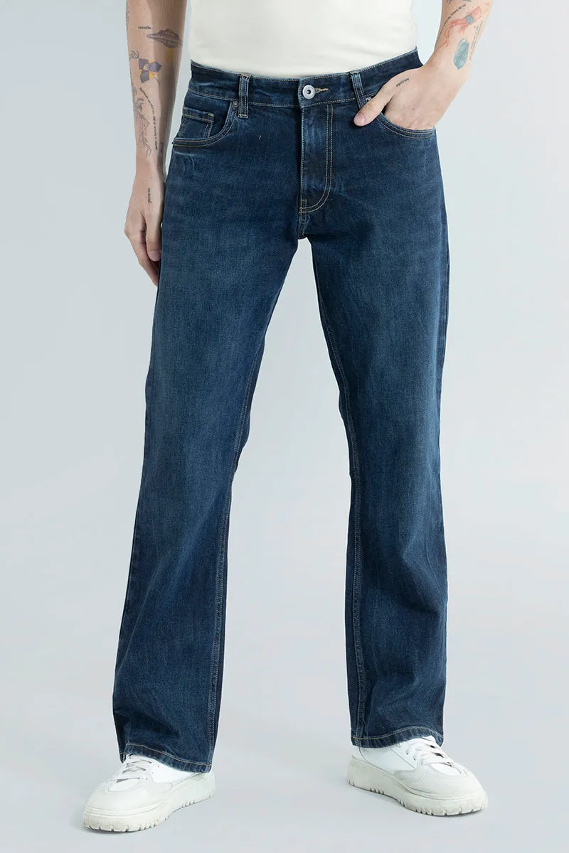 City Slicker Mid Blue Bootcut Jeans