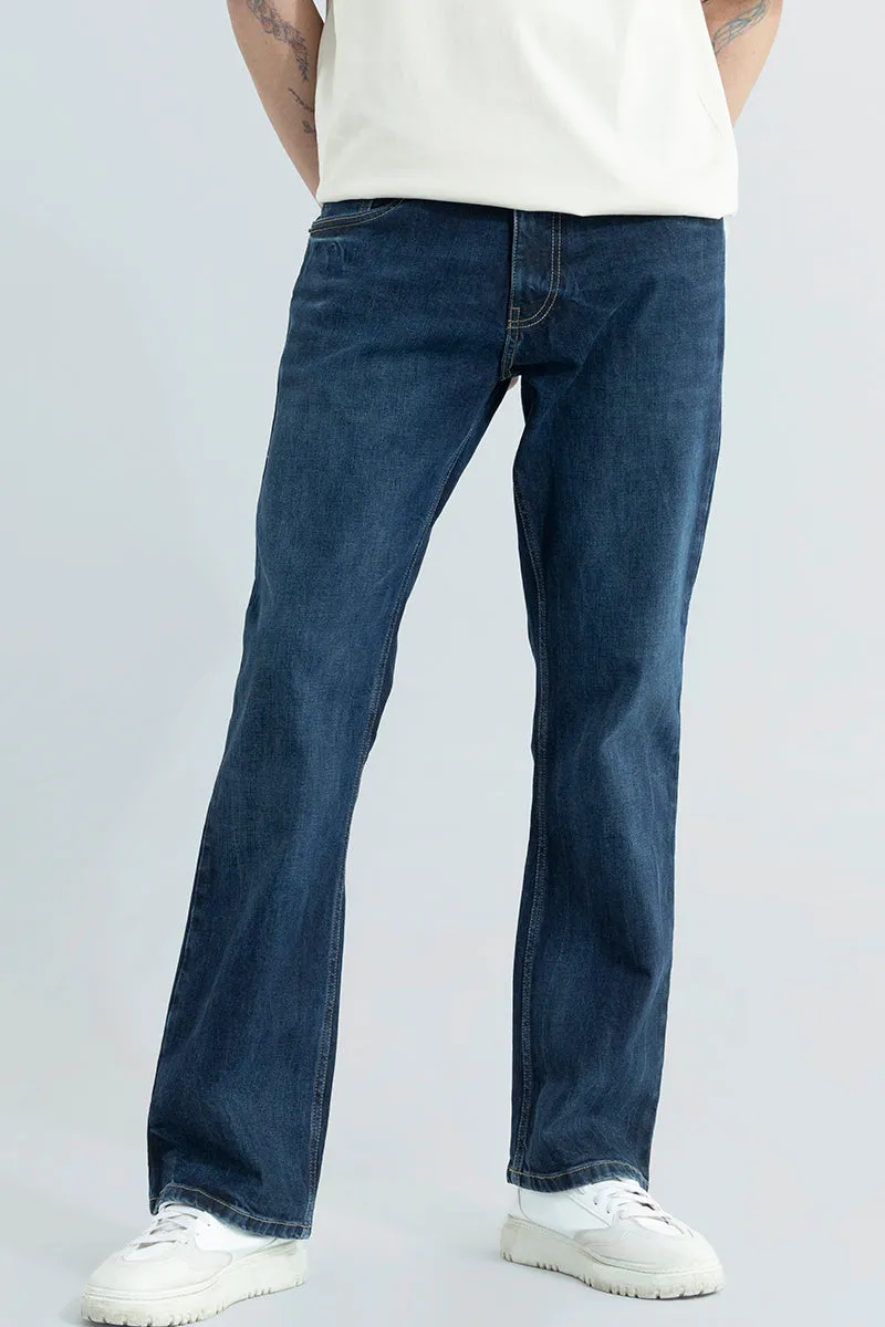 City Slicker Mid Blue Bootcut Jeans