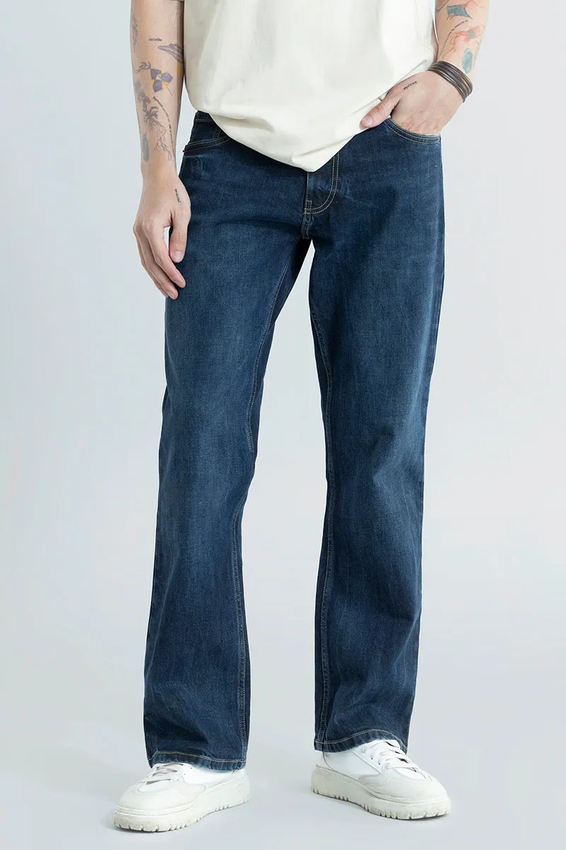 City Slicker Mid Blue Bootcut Jeans