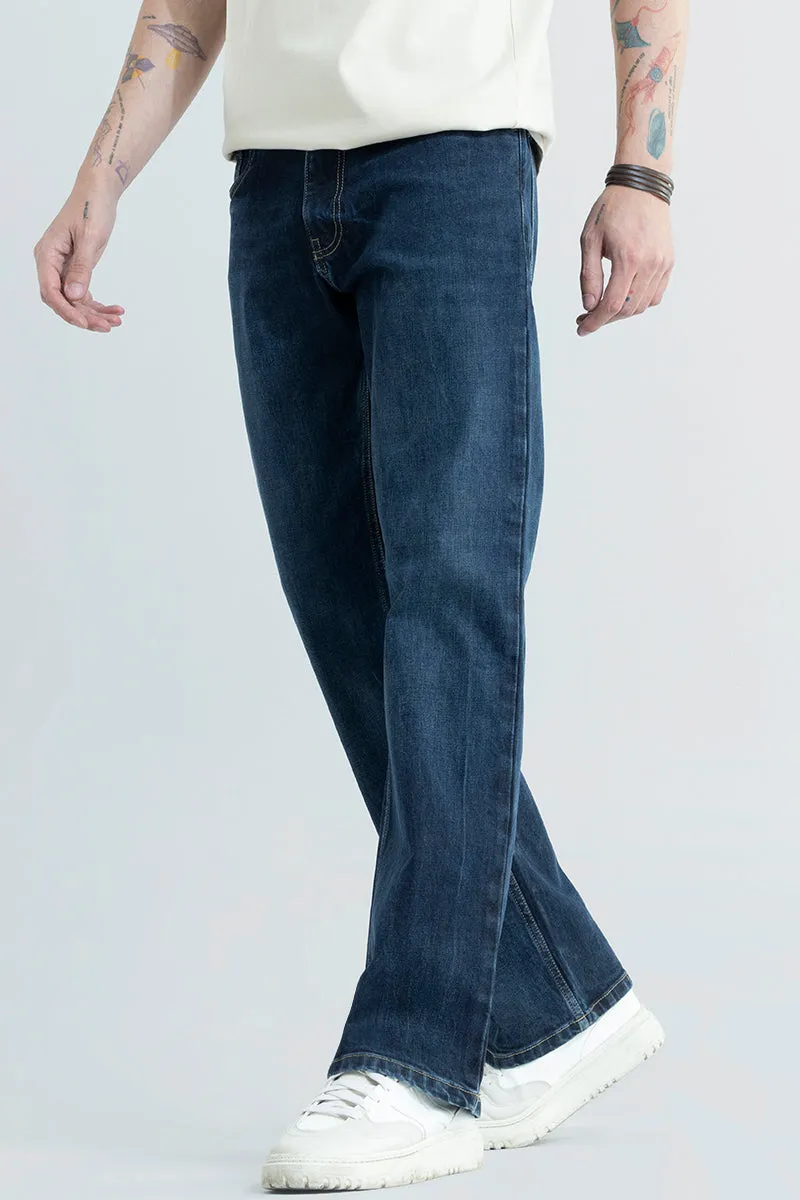 City Slicker Mid Blue Bootcut Jeans