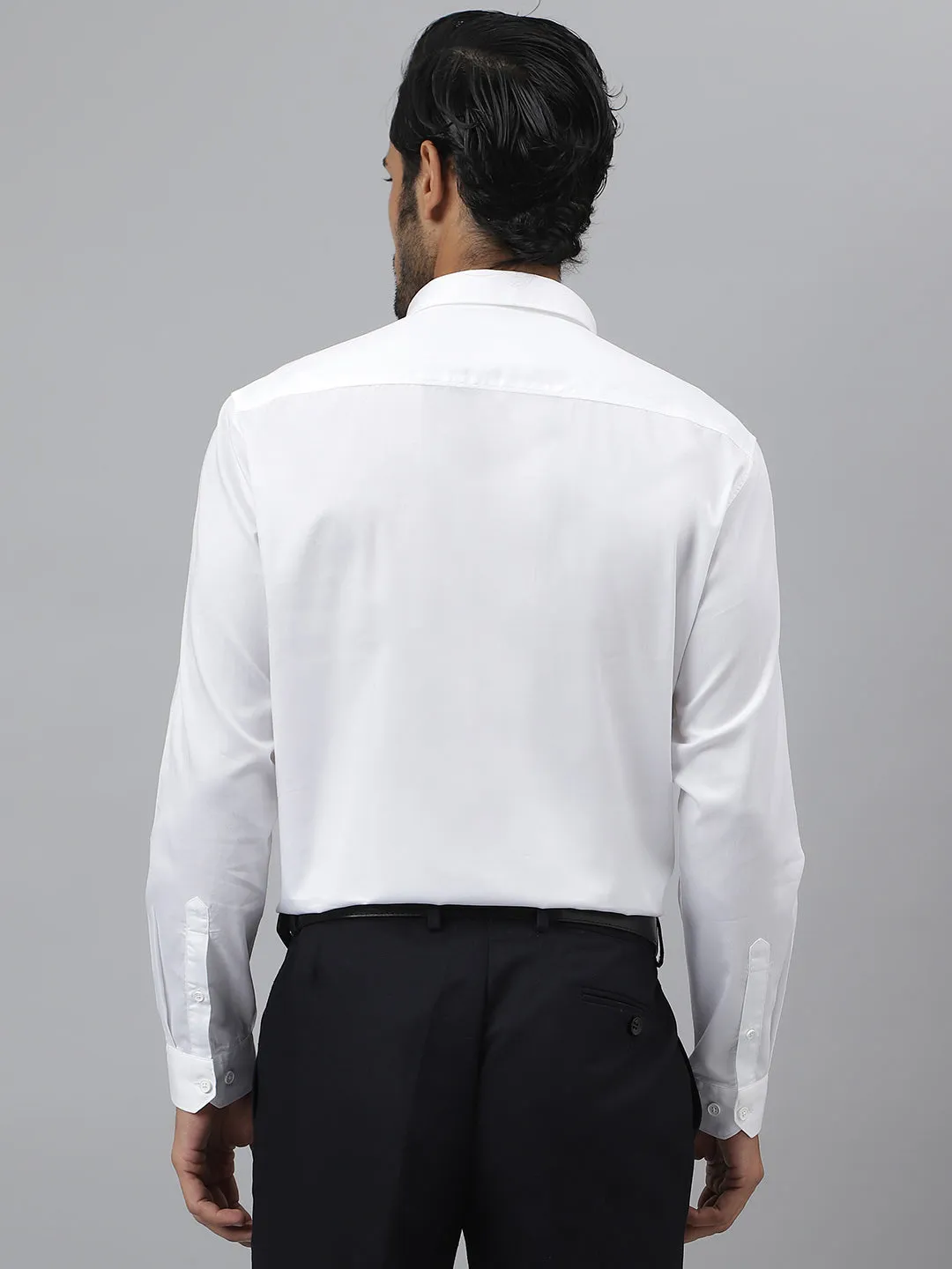 Classic Cotton Twill White Shirt - Everyday ( Pack of 2)