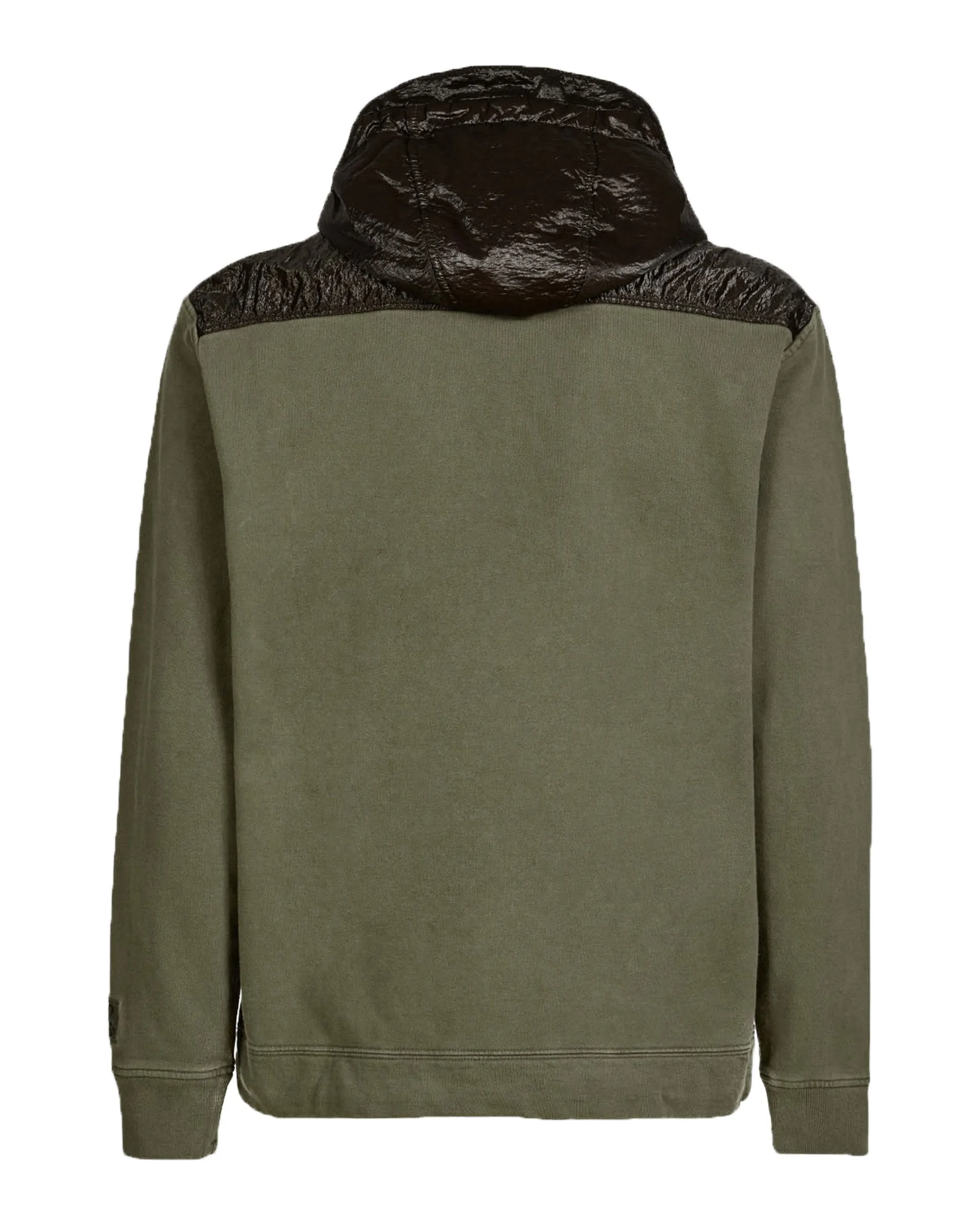 CP Company Diagonal Fleece Hooded Sweatshirt in Ivy Green - Premium Comfortable Outerwear