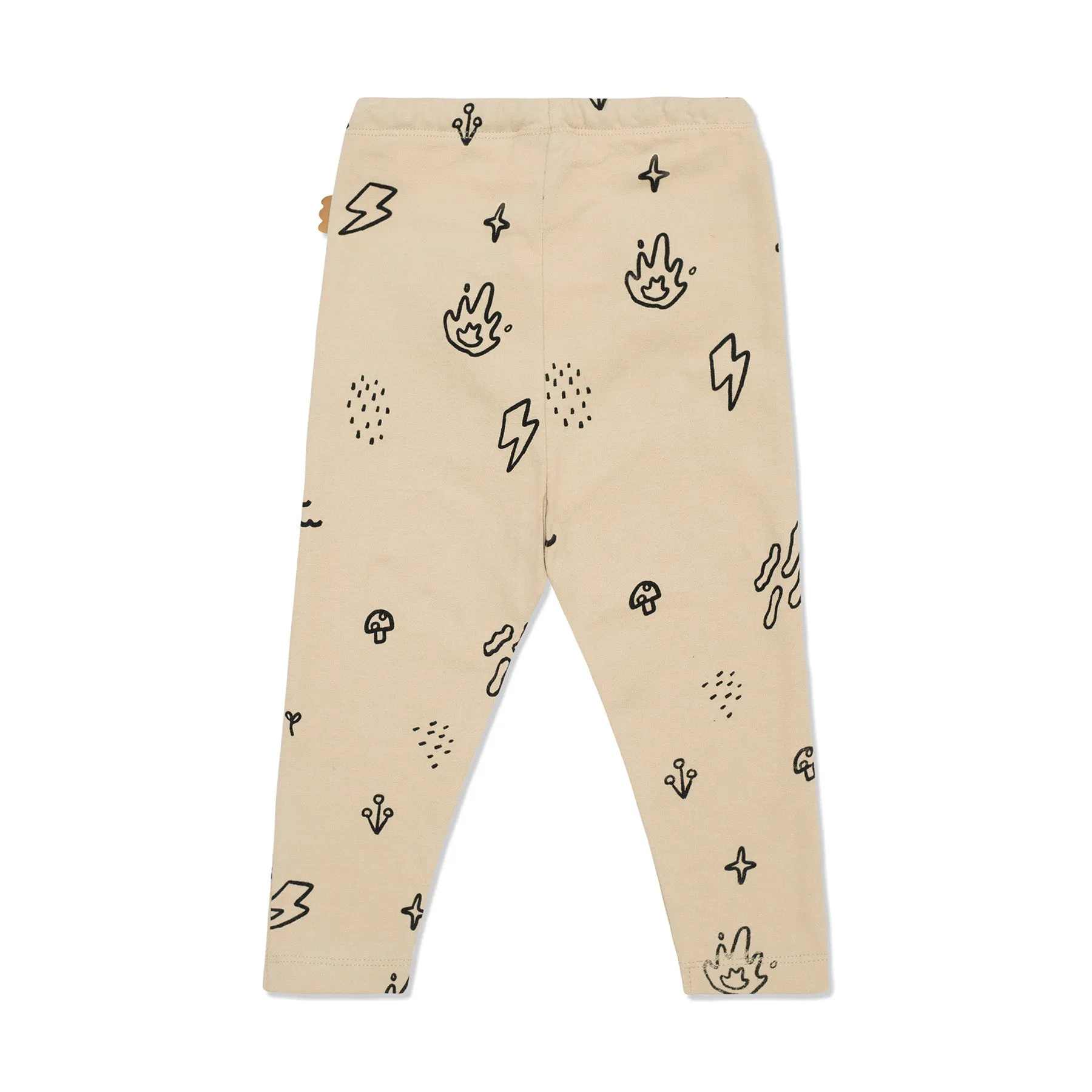 Doodles Print Baby Leggings