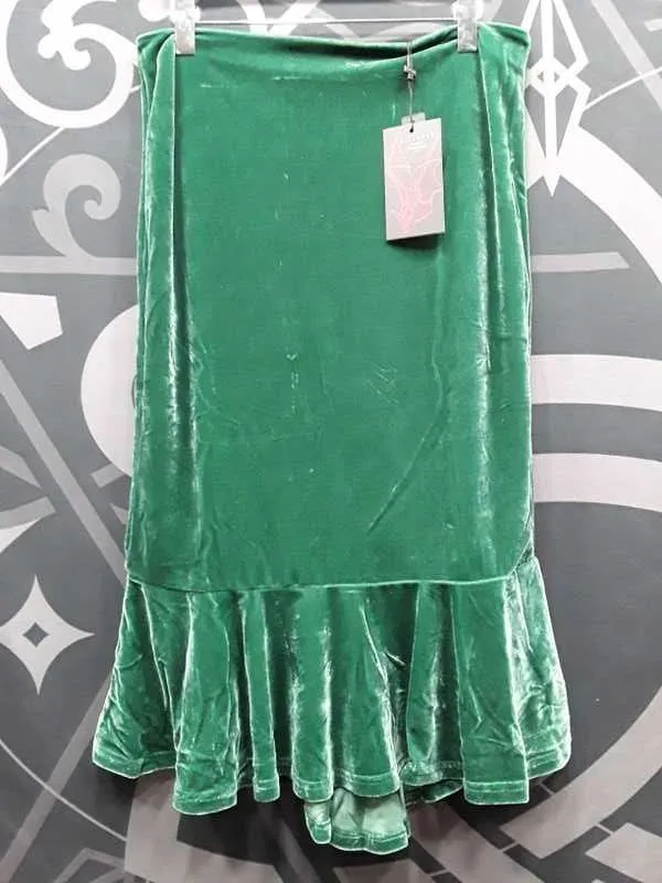 Drusilla Midi Skirt [GREEN] Resurrect