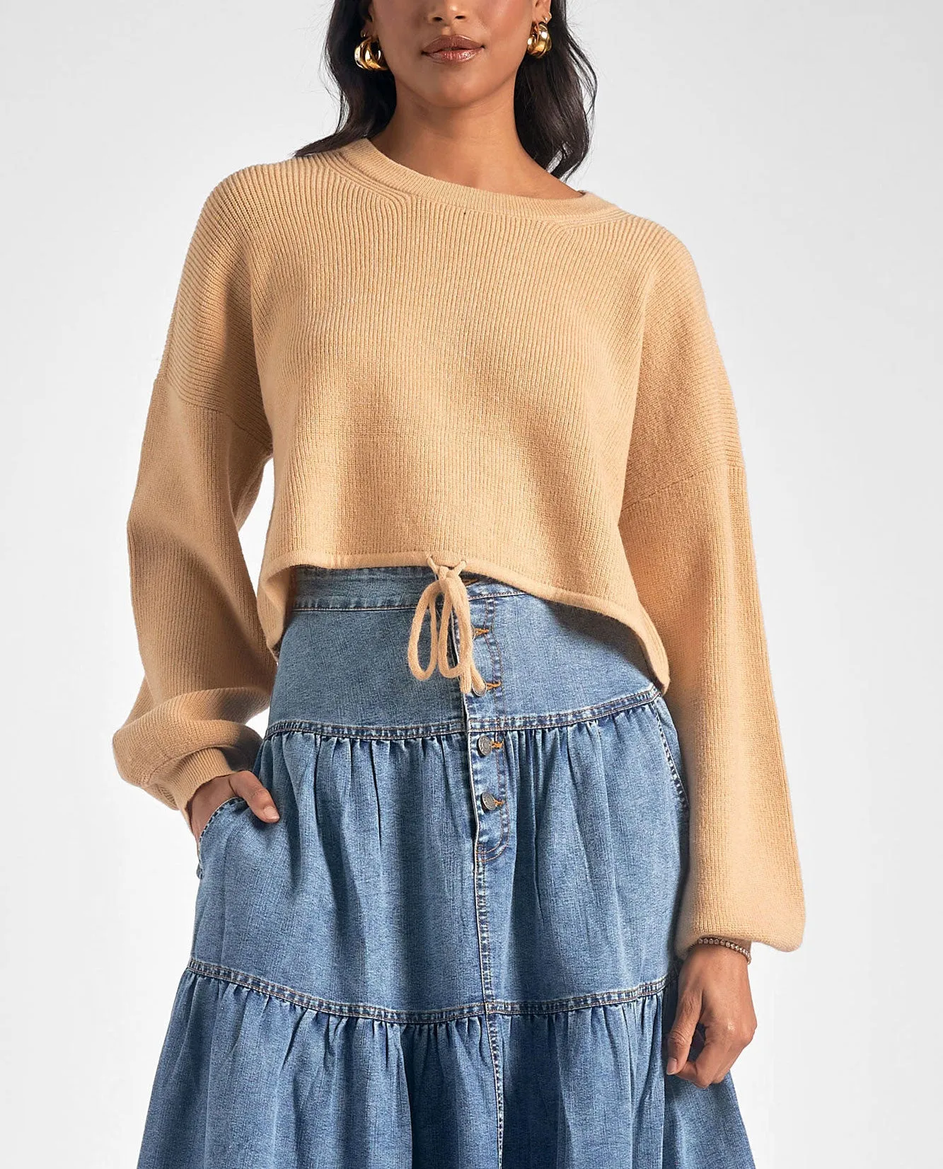 Elan Drawstring Sweater