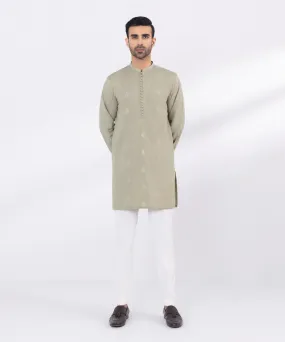 Embroidered Wash & Wear Kurta