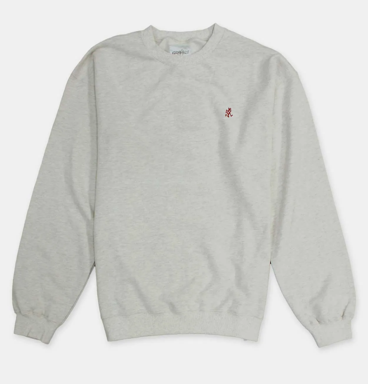 Gramicci One Point Sweatshirt in Oatmeal