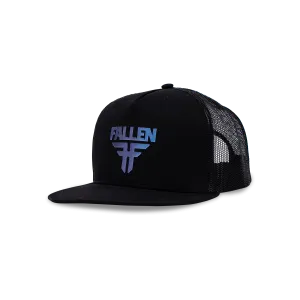 INSIGNIA FLAT TRUCKER BLACK/BLUE DEGREE