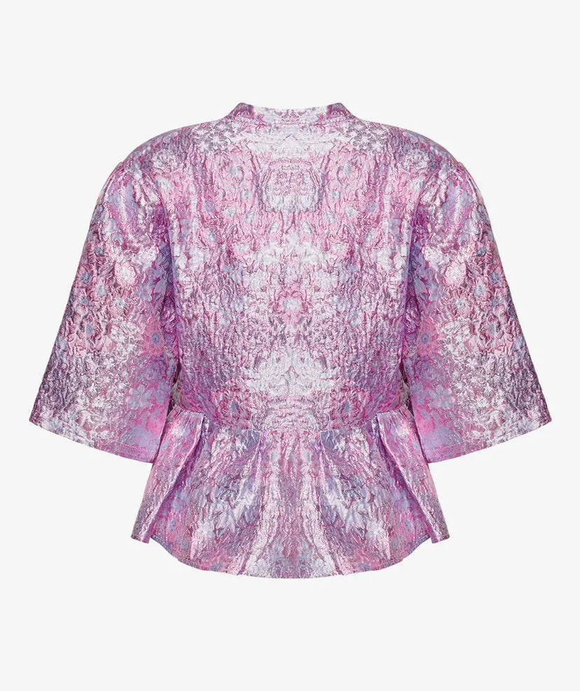 Jacquard Wickelbluse von Noelle