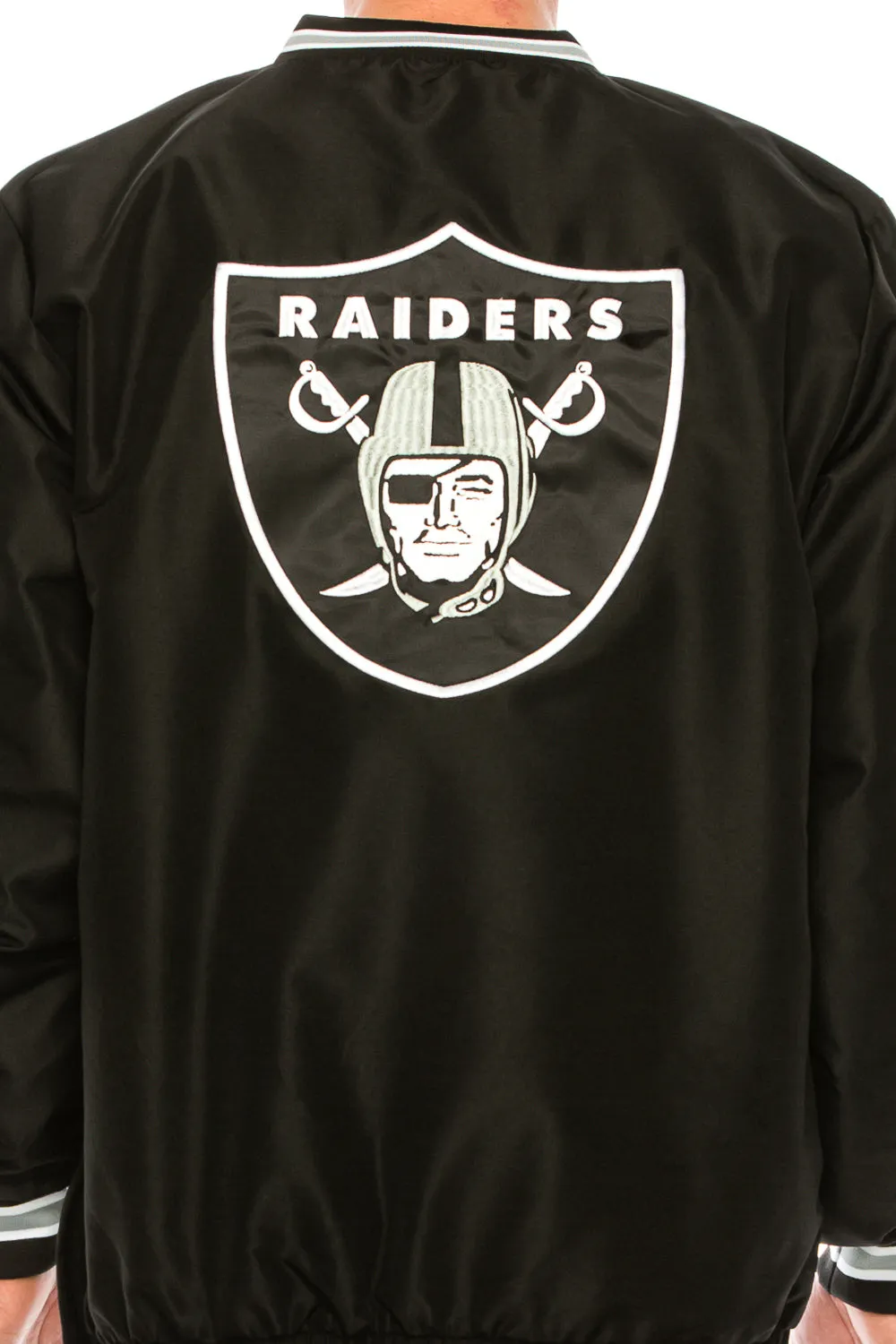 Las Vegas Raiders Windbreaker with Two Pockets