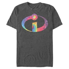 Mad Engine Disney Pixar Incredibles Tie-Dye Logo Men's T-Shirt