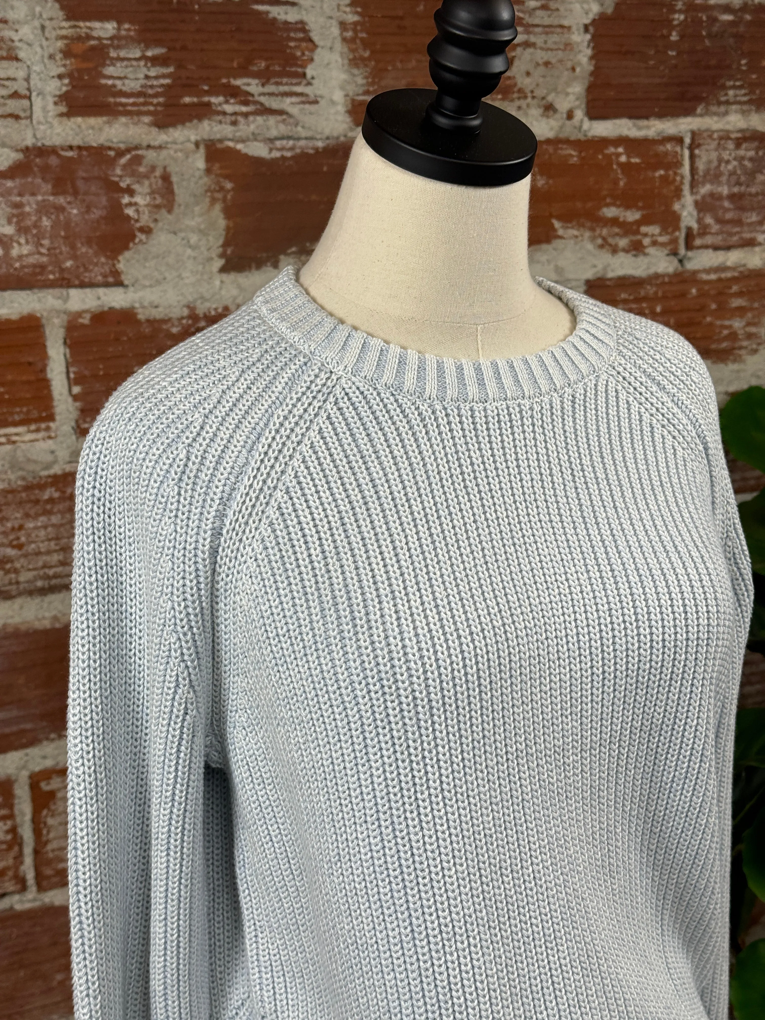 Matty M Millie Sweater in Baby Blue