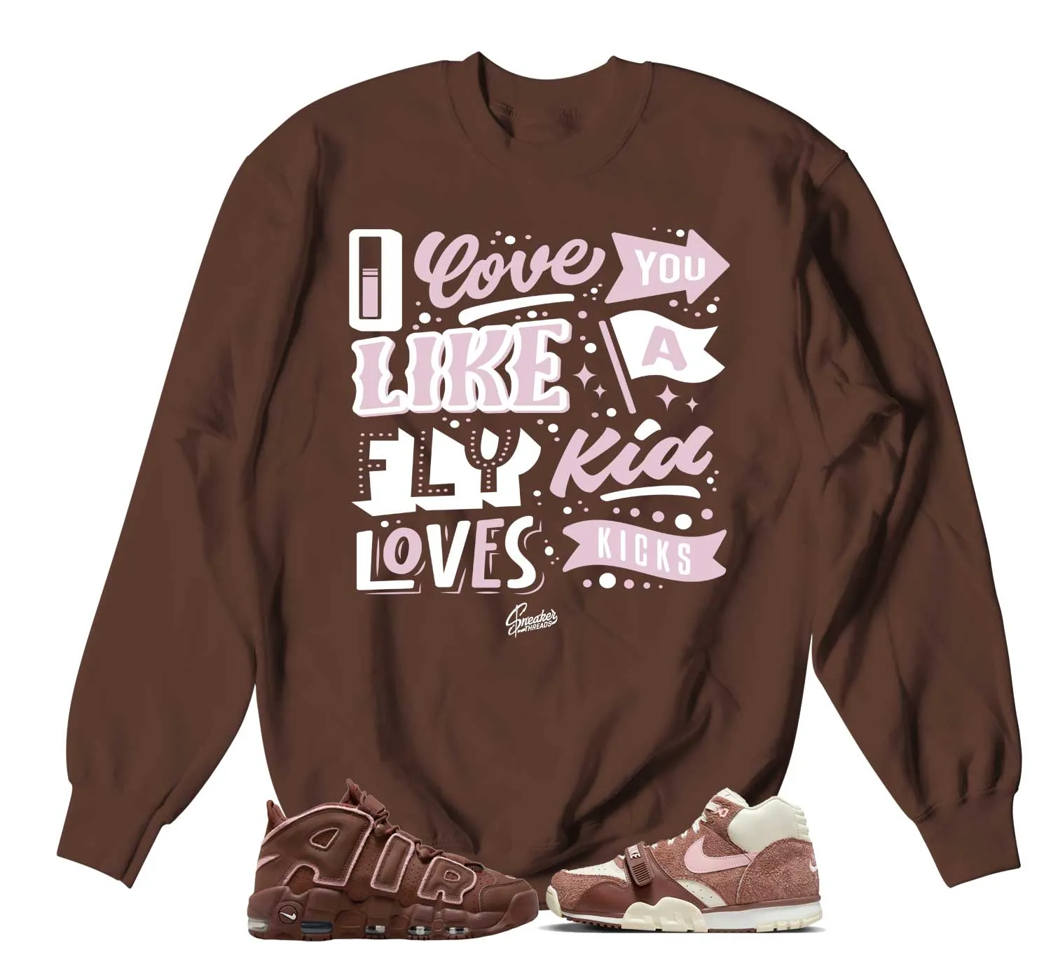 More Uptempo 96 Valentines Love Kicks Sweater