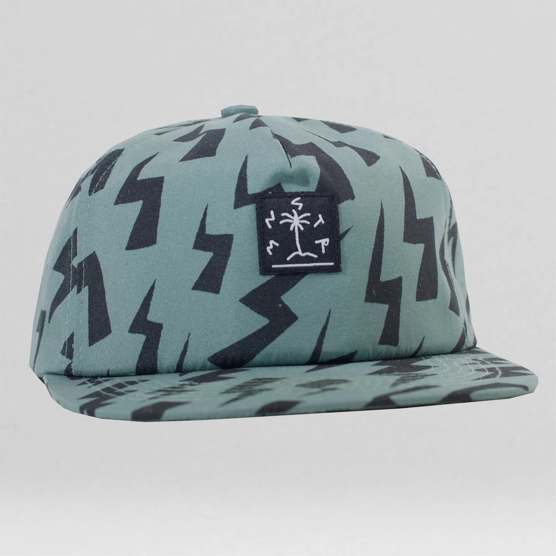 Munster Kids Bolted Cap - Green Bolt