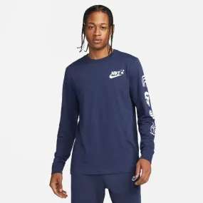 Nike Sportswear Long Sleeve Men's Tee Navy