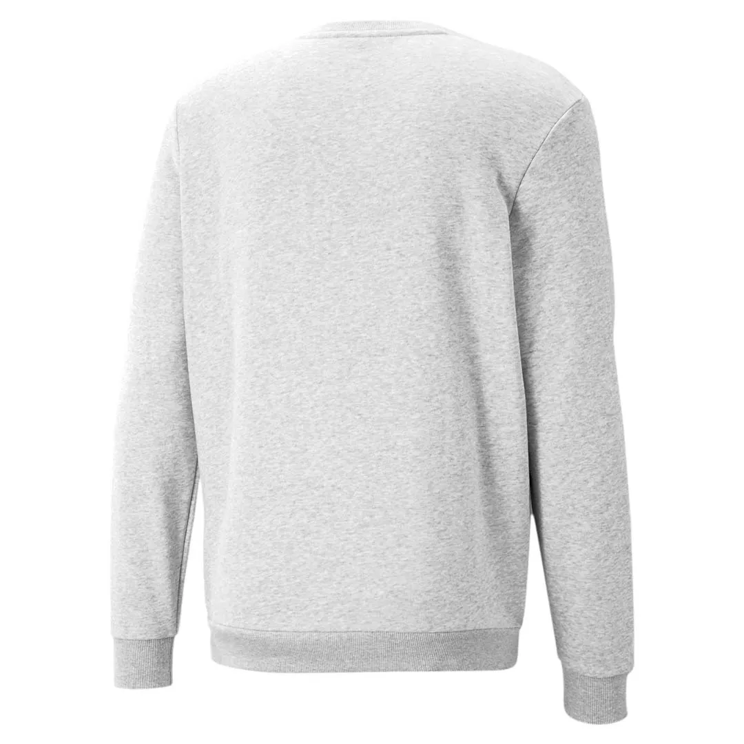 Puma Mens Essentials Two-Tone Big Logo Crewneck Sweatshirt - Style 586763 04