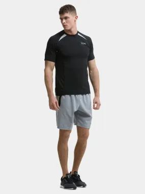 QuickDry Gym Short Sleeve T-Shirt For Men