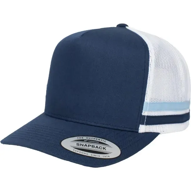 "A Grade" Trucker Cap  - Navy & White