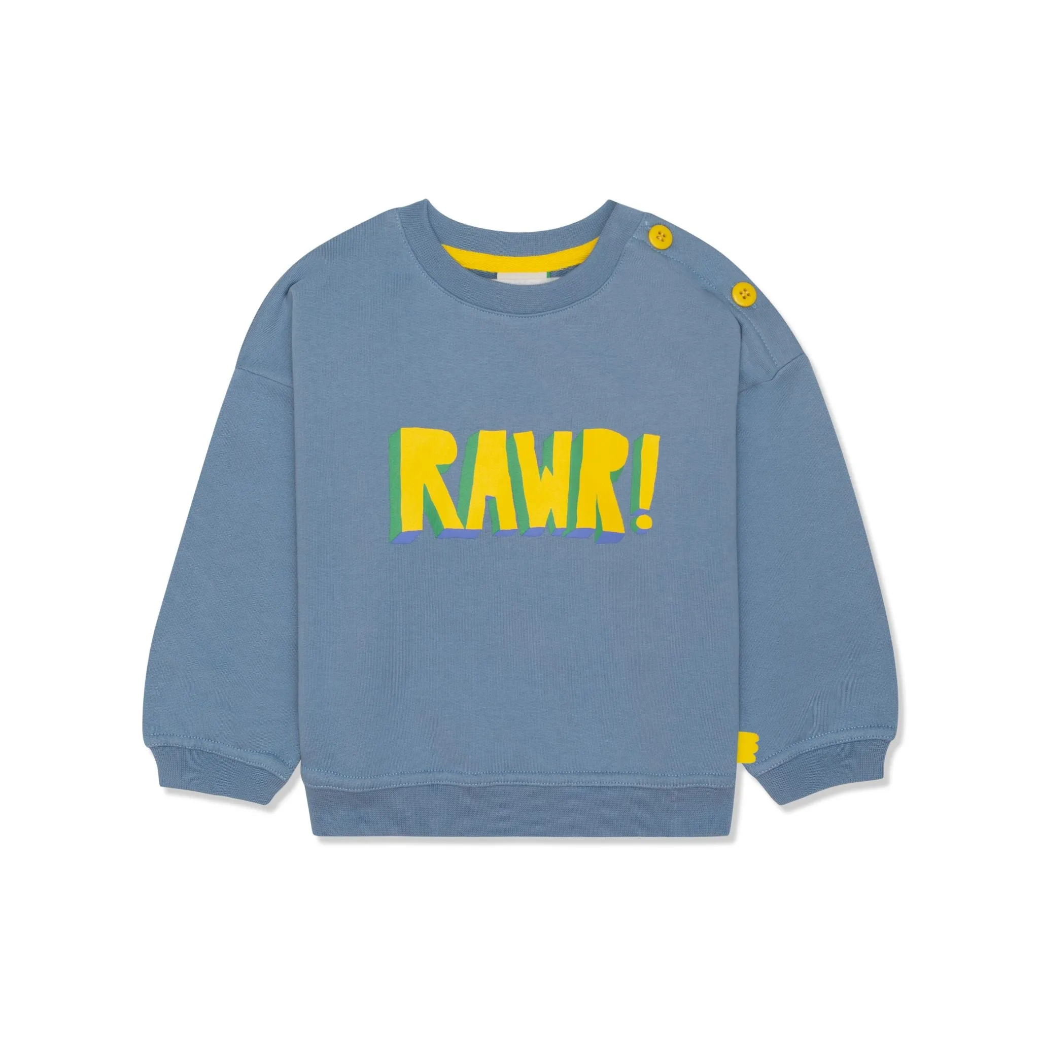 Recycled Cotton Lion Kid Sweatshirt