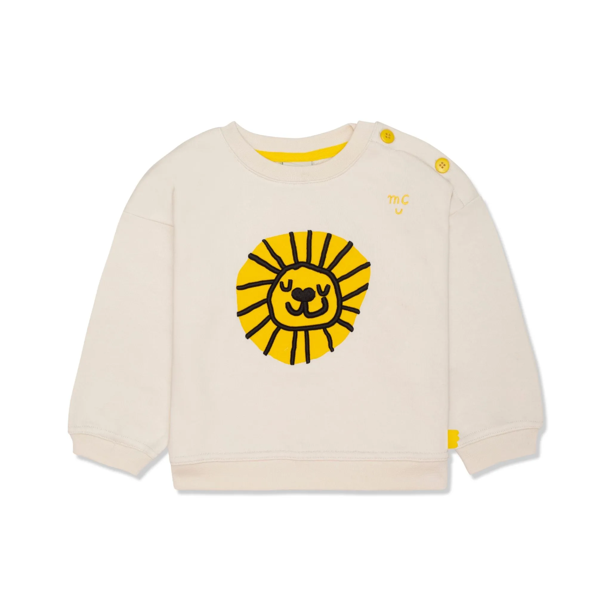 Recycled Cotton Lion Kid Sweatshirt