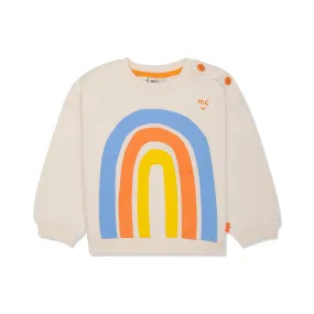 Recycled Cotton Rainbow Kid Sweatshirt