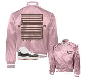 Retro 11 Neapolitan Satin Jacket - Win 23 - Light Pink