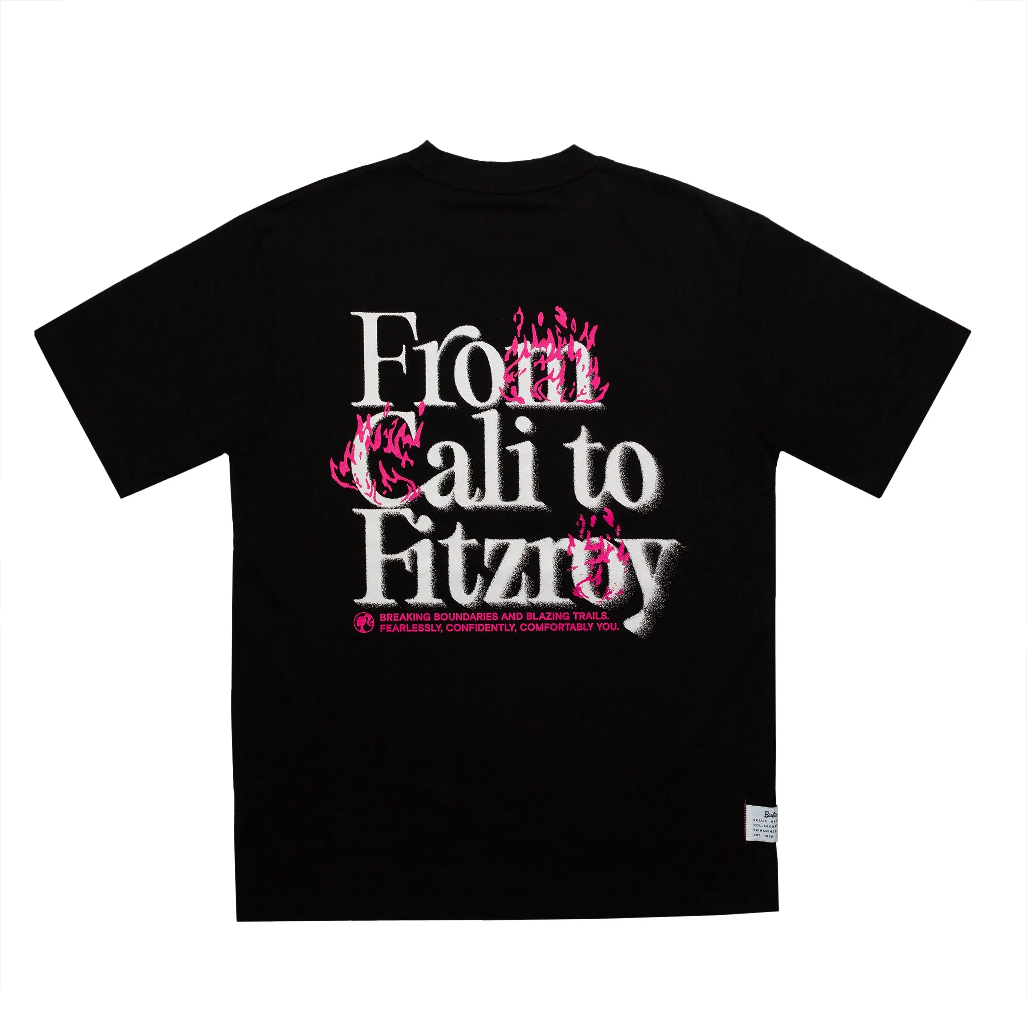 Rollie x Barbie Mens Black T-Shirt