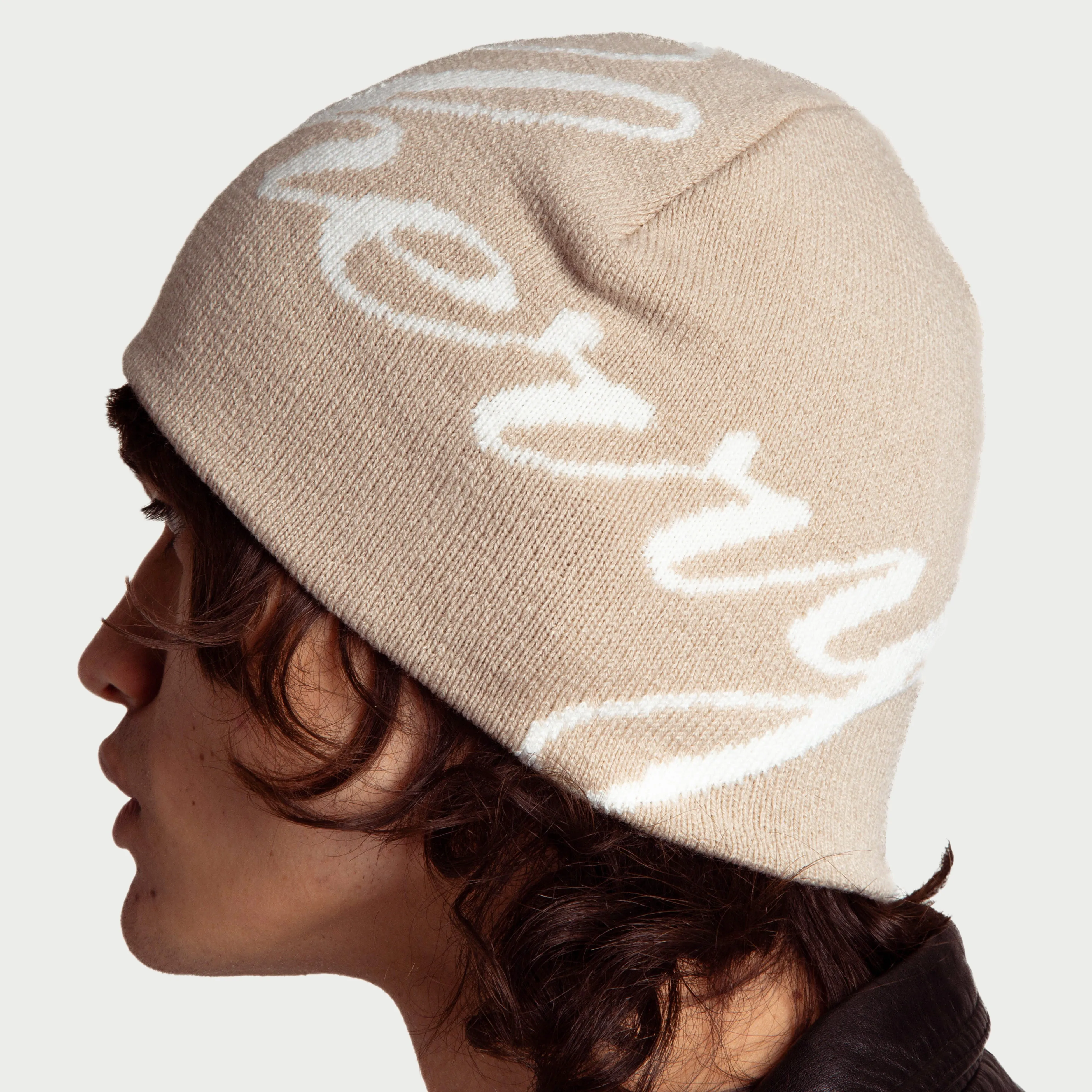 Skull Cap Beanie (Khaki)