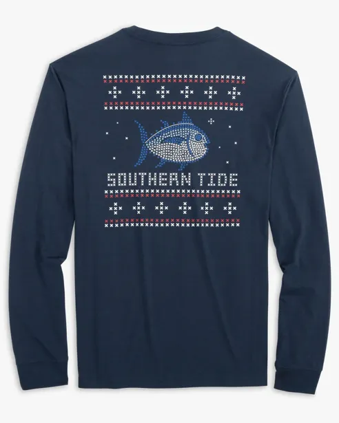 Southern Tide Fair Isle Skipjack Long Sleeve T-shirt