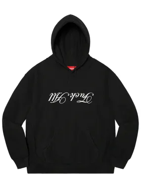 Supreme Jamie Reid Fuck All Hooded Sweatshirt Black