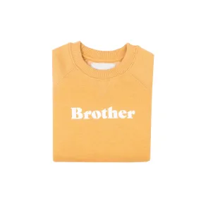 Sweatshirt Mustard Yellow Brother